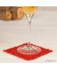Pack 6 posavasos navideños de fieltro rojo con estrellas con referencia MOP-NA472 y un precio de 1,62 € de la sección Regalos...