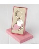 Llavero de bebé Pita gateando rosa. con referencia MOP-M887.2 y un precio de 2,88 € de la sección detalles para bautizo