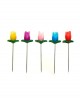 Alfiler de novia de flor de colores. con referencia DIS-2641 y un precio de 0,53 € de la sección Detalles para bodas