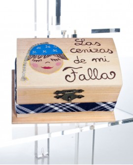 Caja baúl de ceniza