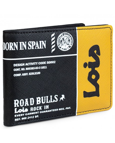 Billetero Lois Road Bulls con referencia ARS-201805 y un precio de 19,15 € de la sección REGALO DE HOMBRE