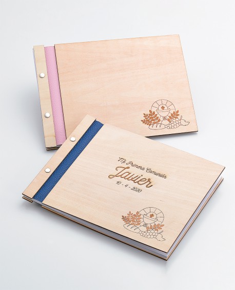 Libro de firmas de comunión.