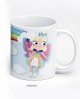 Taza de desayuno de niña para comunión con referencia DOP-1742 y un precio de 4,15 € de la sección detalles de comunión