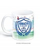 Taza de desayuno de niño de comunión jugando al fútbol con referencia DOP-1741 y un precio de 4,15 € de la sección detalles d...