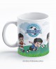 Taza de desayuno para detalles de comunión de niños con referencia DOP-1735 y un precio de 4,15 € de la sección detalles de c...
