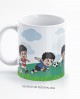 Taza de desayuno para detalles de comunión de niños con referencia DOP-1735 y un precio de 4,15 € de la sección detalles de c...