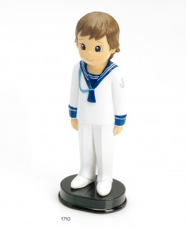Figura tarta niño de comunión marinero