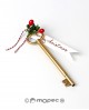 Rotulador llave dorada con decoración y tarjeta de Navidad con referencia MOP-NA1470 y un precio de 2,10 € de la sección Rega...