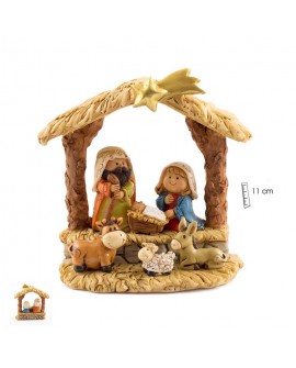 Nacimiento con estrella infantil con referencia JAV-19-105 y un precio de 12,15 € de la sección Regalos y objetos para la nav...