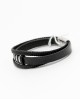 Pulsera piel 3 vueltas de caballero. con referencia TIE- Pulsera 3 vueltas y un precio de 19,00 € de la sección REGALO DE HOMBRE