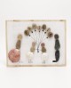 Cuadro artesanal de piedras "familia". con referencia BEA- cuadro familia y un precio de 28,00 € de la sección Decoración cua...