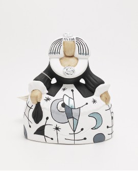 Menina pequeña en blanco y negro – estilo artístico moderno con referencia BEA-menina mir pp y un precio de 65,00 € de la sec...