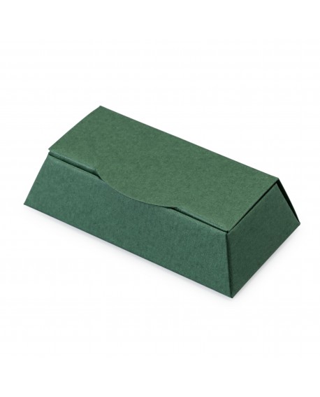 Estuche piramidal color verde