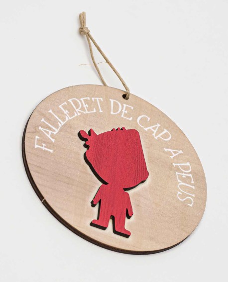 Decoración madera fallero