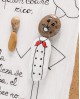 Cuadros de piedras de cocinero.