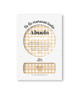 Kit "Abuela te lo mereces todo"