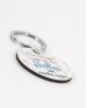 Llavero fallero con frase personalizable