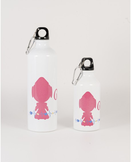 Botella aluminio Kika con referencia PAR-botella Kika y un precio de 3,20 € de la sección regalos para comisiones falleras