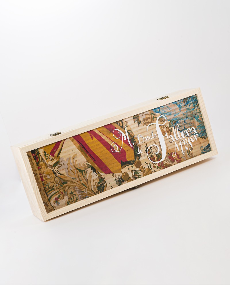 Fallera Mayor de madera personalizable