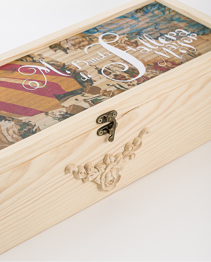 Fallera Mayor de madera personalizable