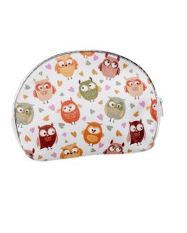 Bolsa de mano o neceser con buhitos con referencia DOP-1241 y un precio de 1,85 € de la sección Detalles para bodas