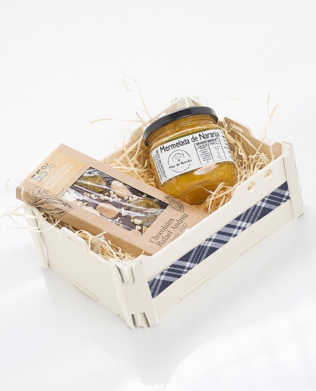 Cesta / Cajita fallera dulce gourmet con referencia FAL- FH dulce gourmet y un precio de 14,50 € de la sección Regalos faller...