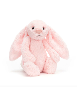 Conejito peluche rosa mediano Jellycat con referencia JEL-BAS4BPN y un precio de 27,15 € de la sección OBJETOS DE REGALO NIÑO