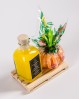 Palet con licor a elegir de la firma Mas de Bondia y naranja de caramelo. con referencia FAL-palet licor Mas y naranja. y un ...