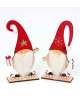 Pareja de gnomos de madera con gorro rojo con referencia MOP-NW47 y un precio de 10,80 € de la sección Regalos y objetos para...