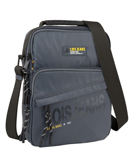Bandolera sport juvenil gris grande de Lois con referencia ARS-323221-2 y un precio de 26,55 € de la sección REGALO DE HOMBRE