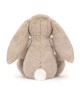 Conejito blanco de peluche con flores y fresas de Jellycat
