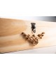Caja de madera personalizada para banda de Belleza – Hogueras Alicante