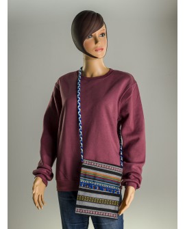 Bolso bandolera fallero artesano tela de l´horta