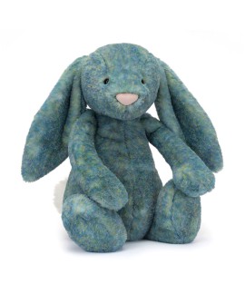Conejito de peluche Jellycat Azure – Tamaño grande, multicolor y extra suave