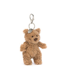 Llavero Osito Bartholomew Jellycat – Charm de bolso suave y adorable