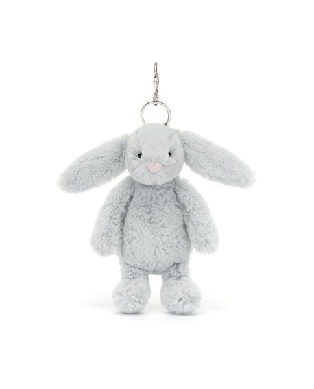 Llavero Conejito Tímido Plata de Jellycat – Charm de bolso suave y adorable