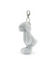 Llavero Conejito Tímido Plata de Jellycat – Charm de bolso suave y adorable