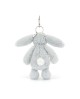 Llavero Conejito Tímido Plata de Jellycat – Charm de bolso suave y adorable