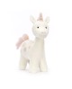 Unicornio Big Spottie de Jellycat – Peluche mágico en tonos vainilla y fresa