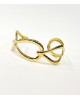 Brazalete dorado con diseño entrelazado con referencia PAR -BRAZ Entrelazado y un precio de 12,00 € de la sección bisutería m...