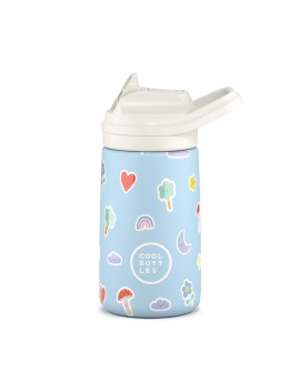 Botella infantil 350 ml Cool Bottles Kiddies – Rainbow Clouds