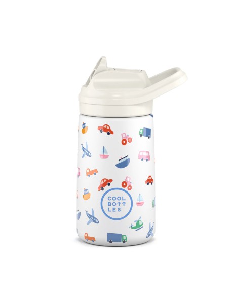 Botella infantil 350 ml Cool Bottles Kiddies – Little Wheels