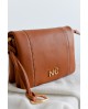 Bolso bandolera Noco piel vegana camel