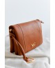 Bolso bandolera Noco piel vegana camel