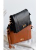 Bolso bandolera Noco piel vegana camel