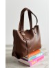Bolso shopper hombro Noco marrón piel vegana con referencia NOC-2525660M y un precio de 54,15 € de la sección Bolsos de mujer