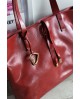 Bolso shopper rectangular Noco rojo piel vegana con referencia NOC-2525653X y un precio de 67,25 € de la sección Bolsos de mujer