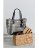 Bolso shopper Noco tejido príncipe de gales con referencia NOC-2525625N y un precio de 59,90 € de la sección Bolsos de mujer