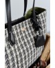Bolso shopper Noco tejido príncipe de gales con referencia NOC-2525625N y un precio de 59,90 € de la sección Bolsos de mujer