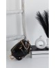 Bandolera mini Noco charol negro hebillas con referencia NOC-2525612N y un precio de 53,70 € de la sección Bolsos de mujer
